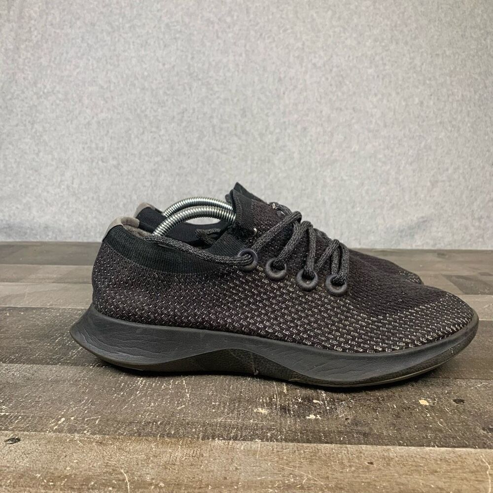 Allbirds Men’s Size 11 Tree Dasher Comfort Athletic Shoes Black Lace Up Sneakers